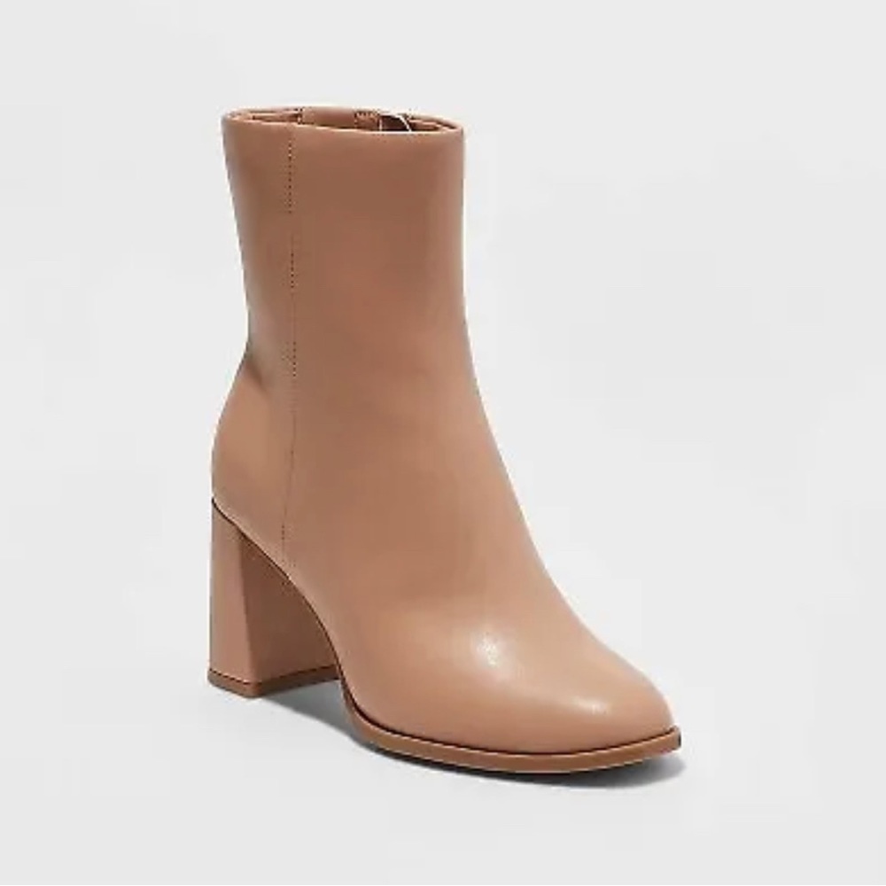 NWT A New Day Women's Janelle Dress Boots - Tan